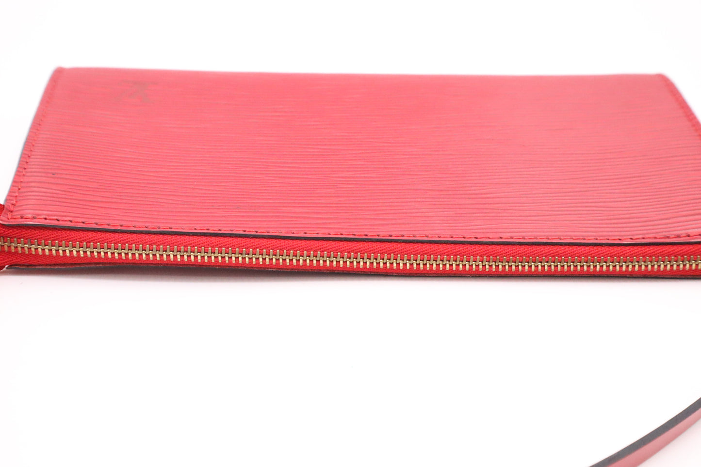 Louis Vuitton Pochette Accessoires 21 in Castillan Red Epi Leather