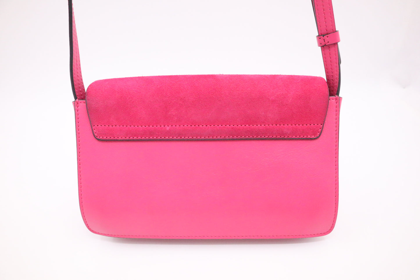 Chloe Faye Shoulder Bag in Pink Leather