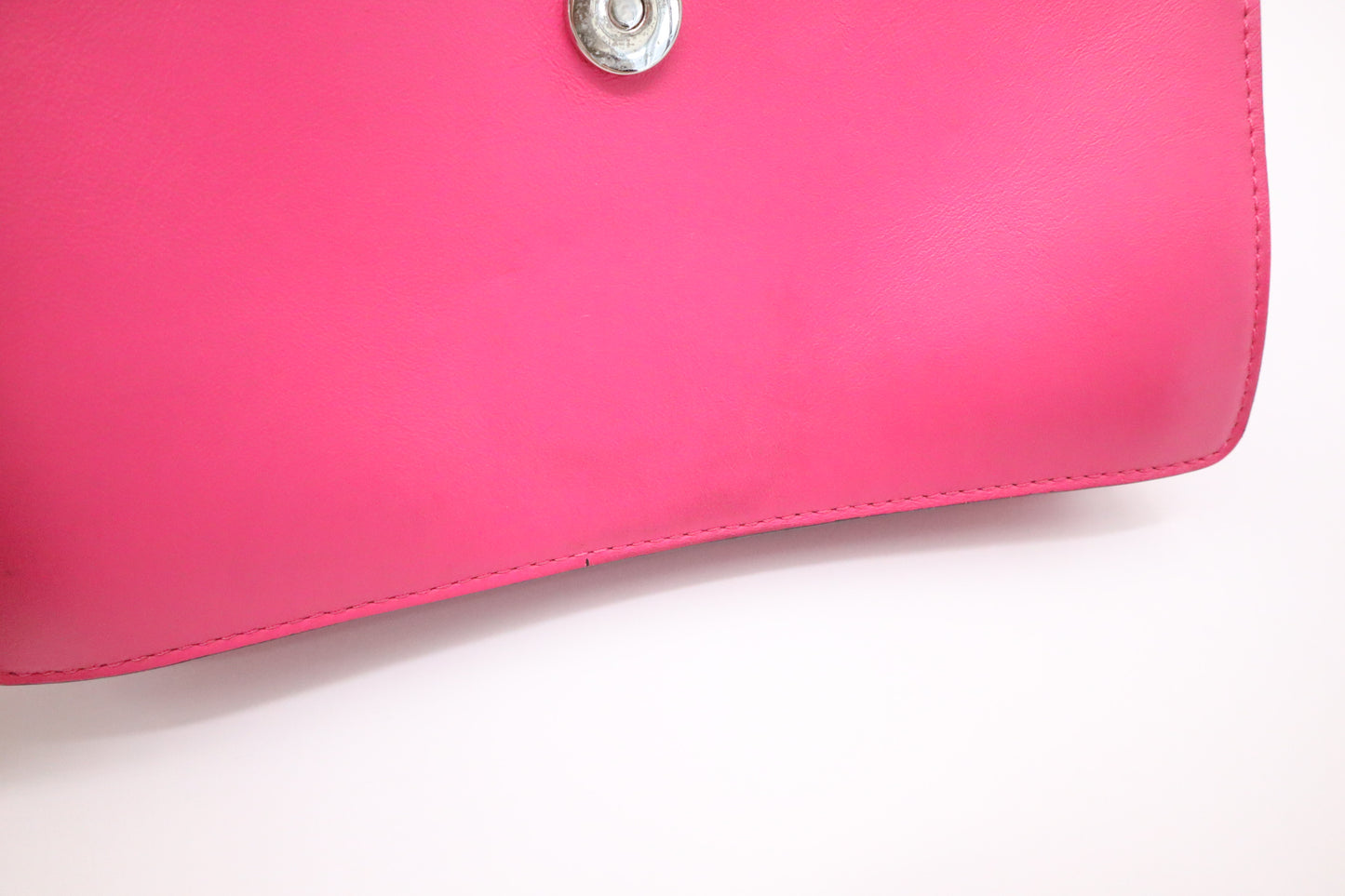 Chloe Faye Shoulder Bag in Pink Leather
