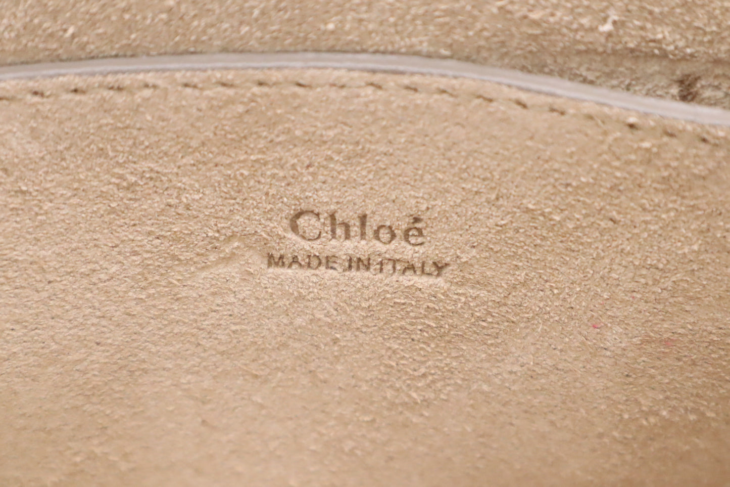 Chloe Faye Shoulder Bag in Pink Leather