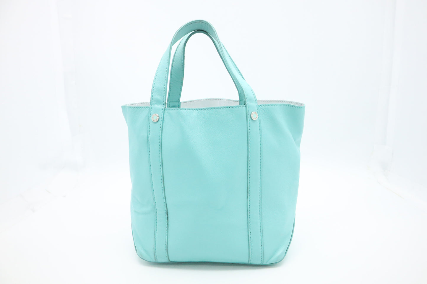 Tiffany&Co. Avenue Shopper Tote in Tiffany Blue Leather