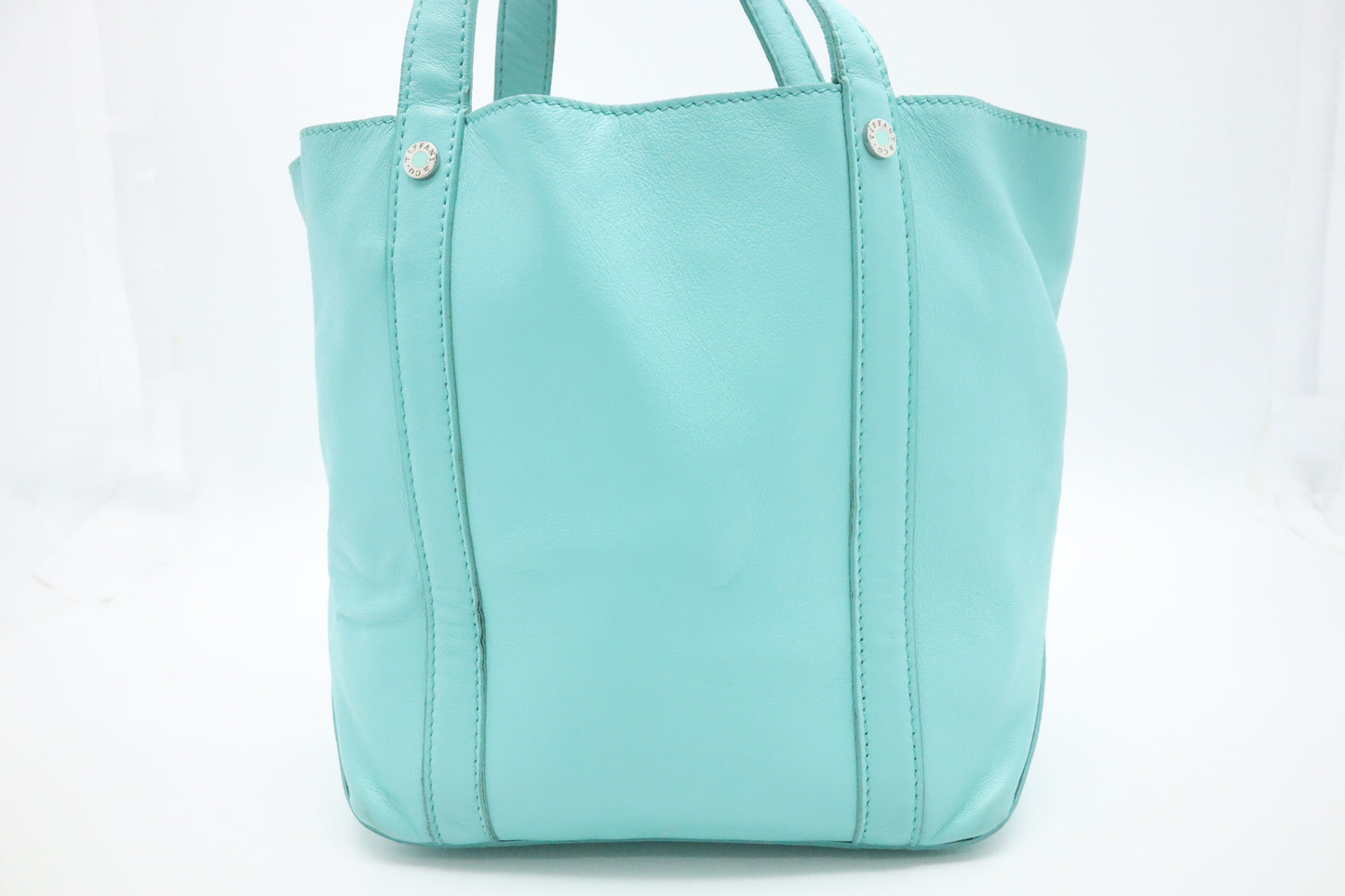 Tiffany&Co. Avenue Shopper Tote in Tiffany Blue Leather
