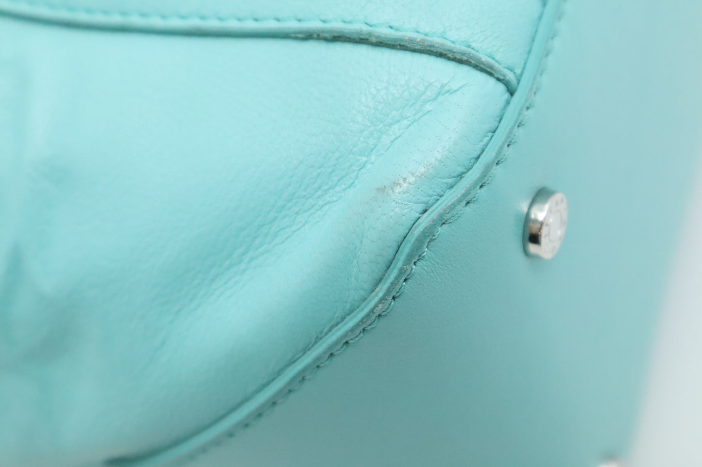 Tiffany&Co. Avenue Shopper Tote in Tiffany Blue Leather