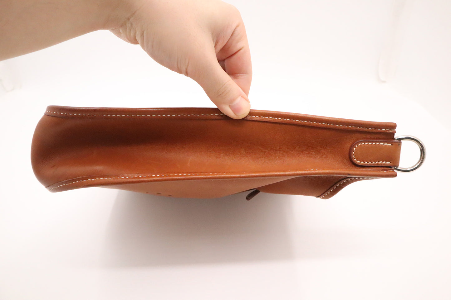 Hermes Evelyne PM in Brown Leather