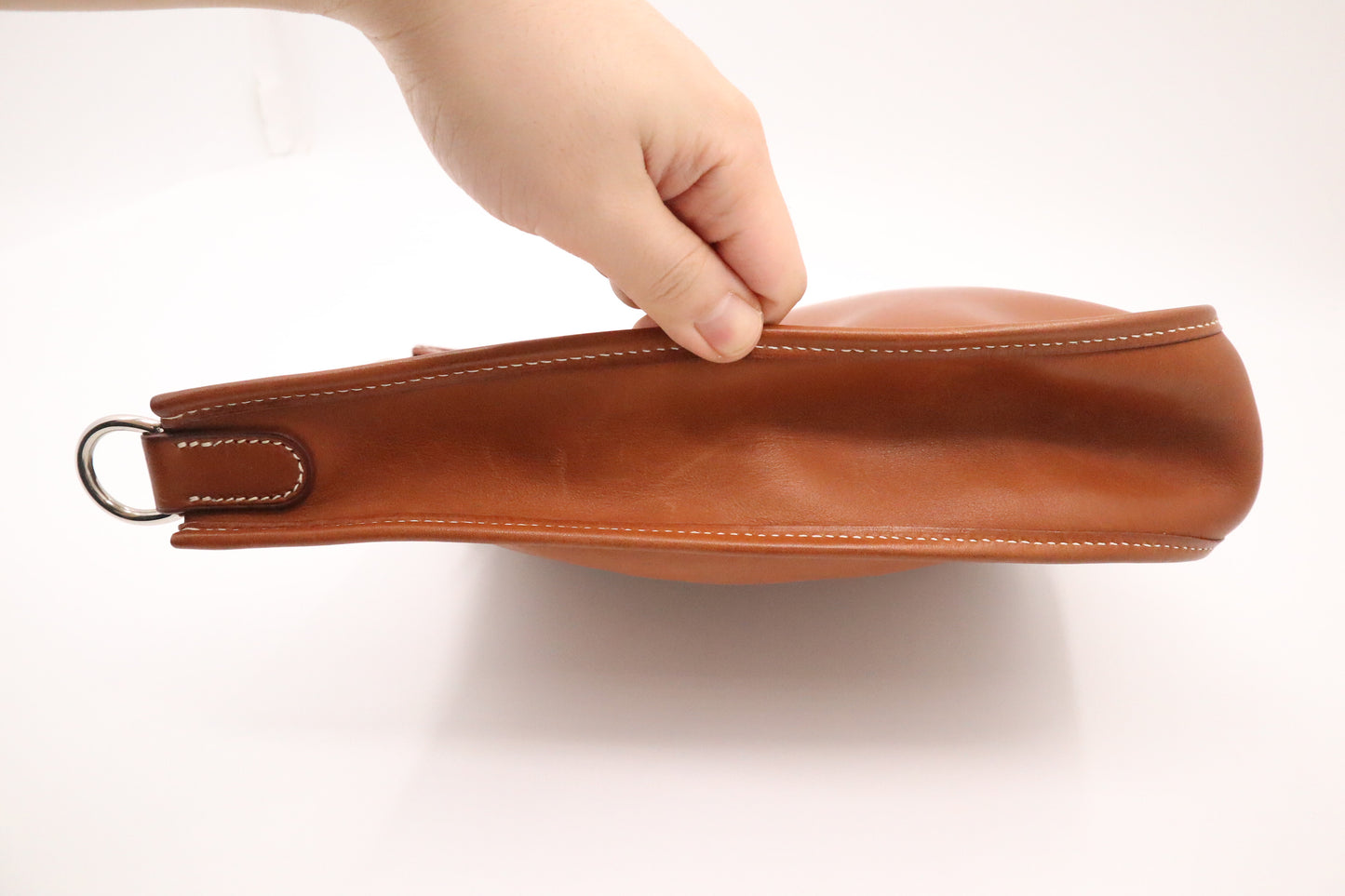 Hermes Evelyne PM in Brown Leather