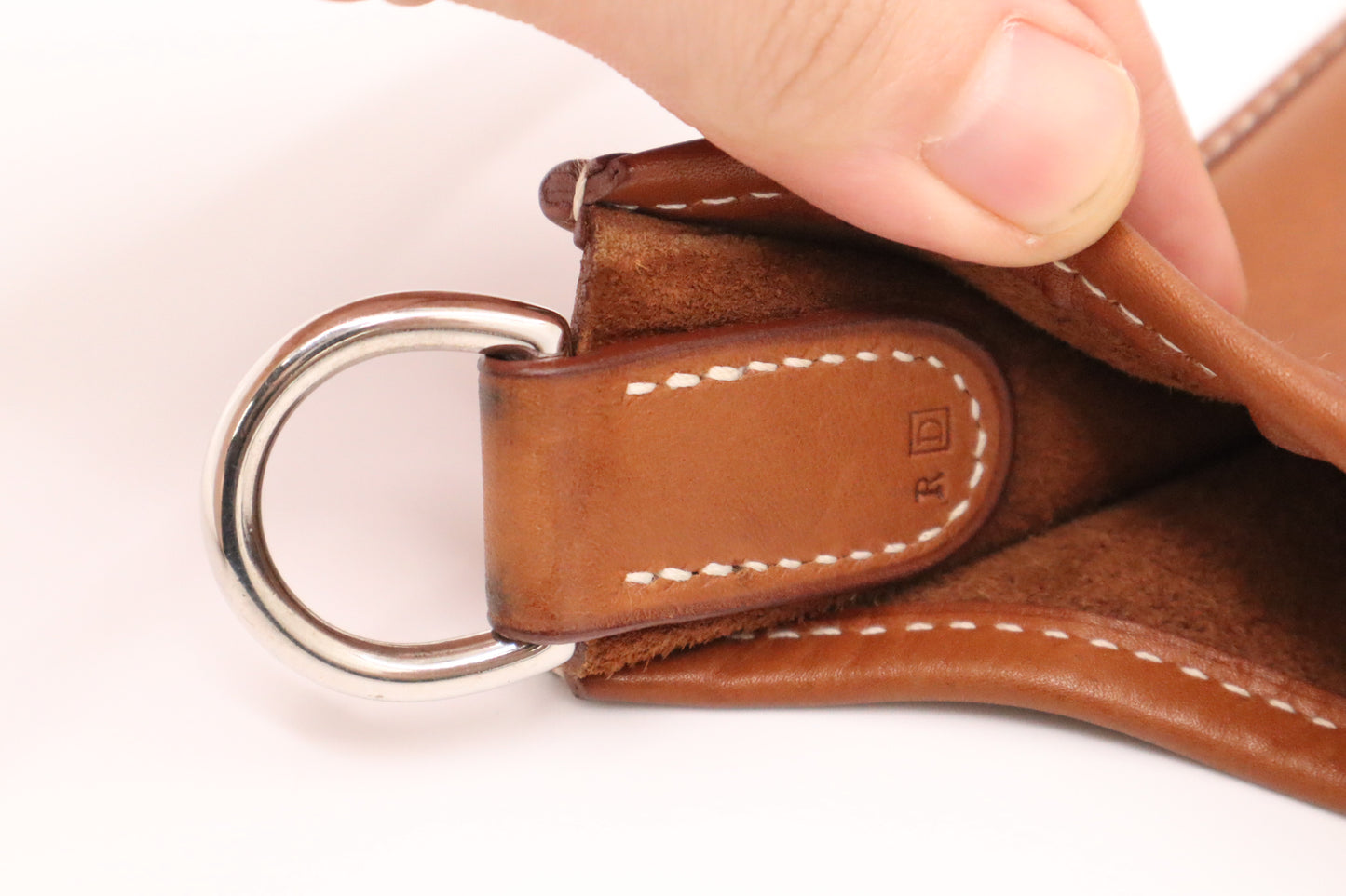 Hermes Evelyne PM in Brown Leather