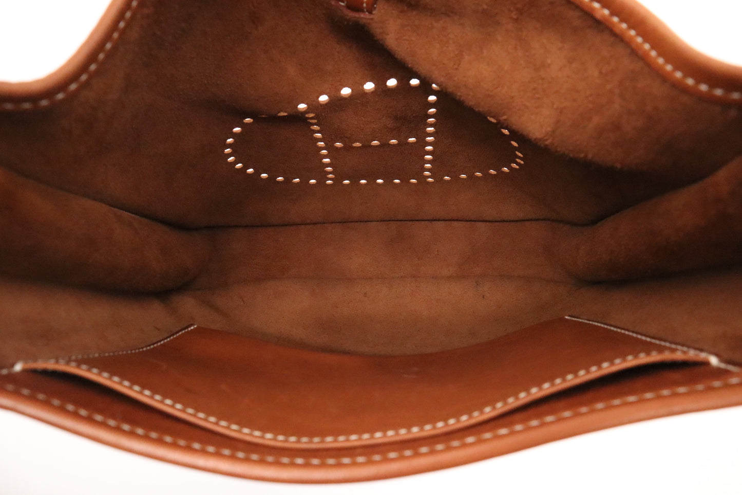 Hermes Evelyne PM in Brown Leather