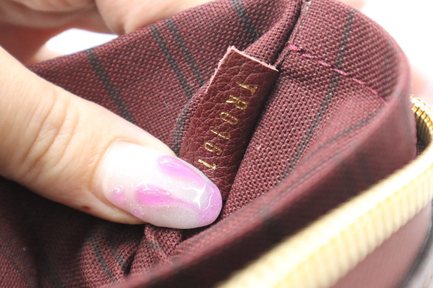 Louis Vuitton Petillante Clutch in Flamme Empreinte Leather