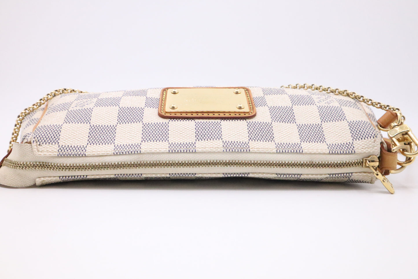 Louis Vuitton Eva in Damier Azur Canvas