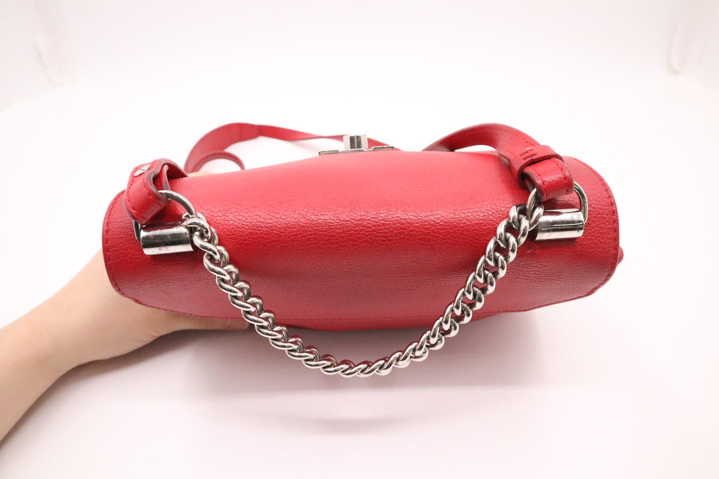 Louis Vuitton Lockme II BB in Red Leather
