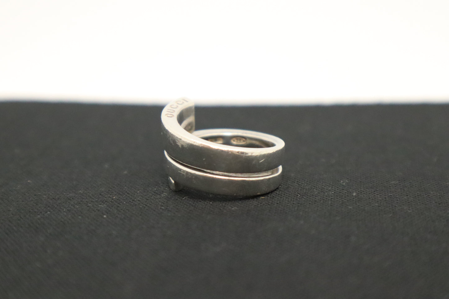 Gucci Sprial G Ring in Sterling Silver