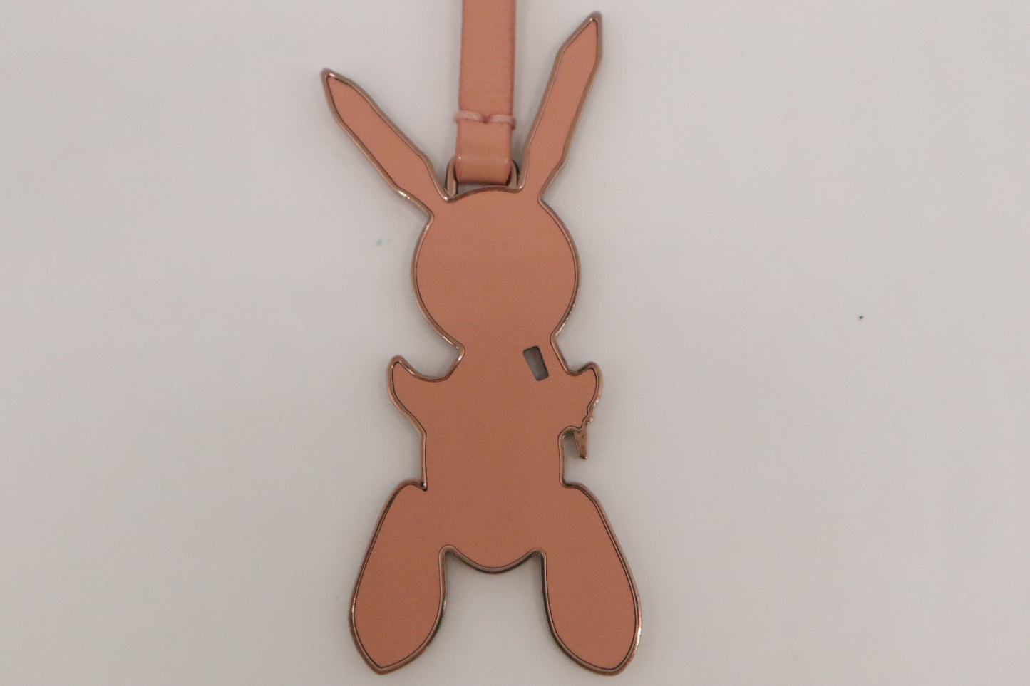 Louis Vuitton Rabbit Charm in Pink Leather