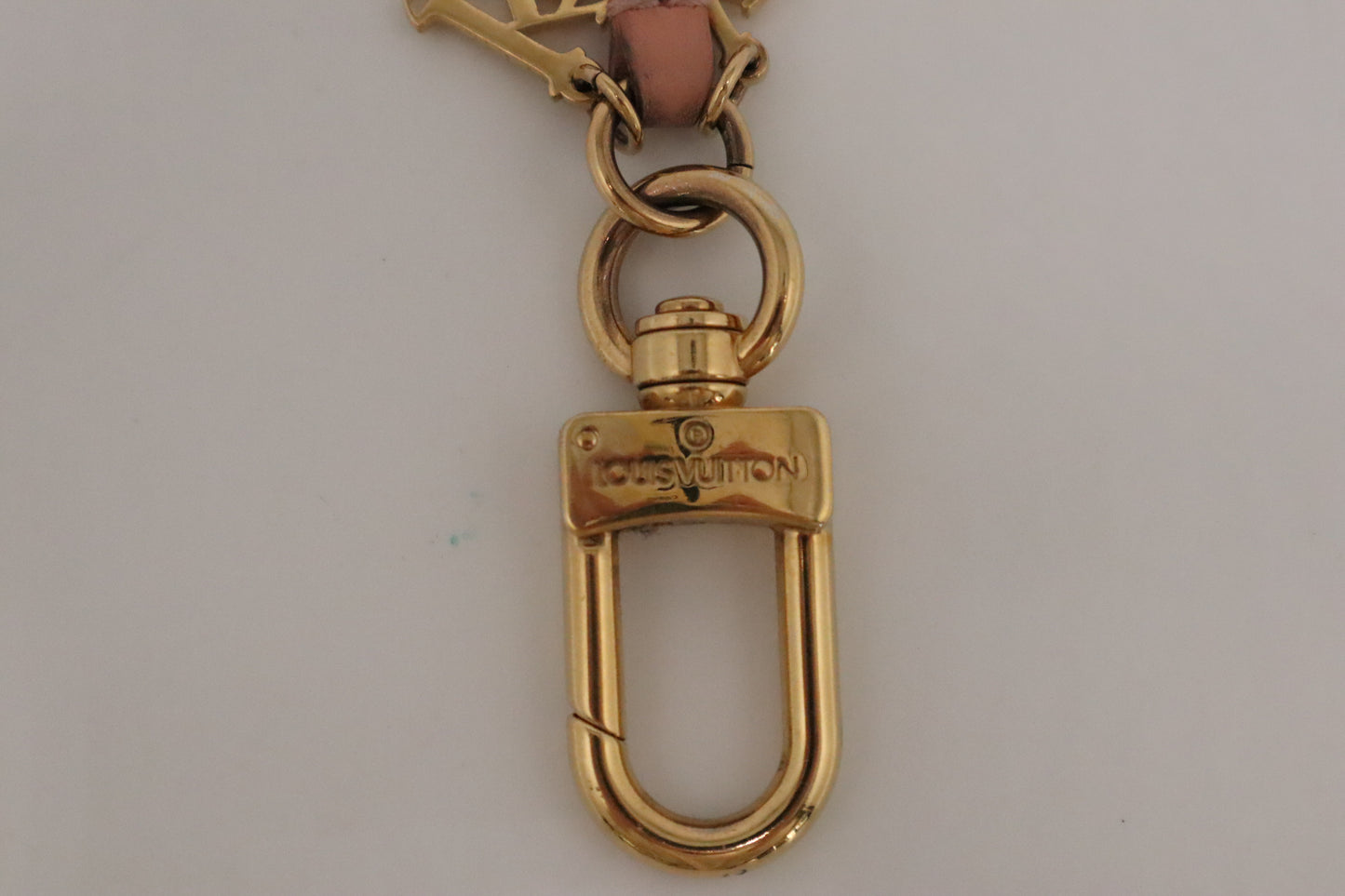 Louis Vuitton Rabbit Charm in Pink Leather