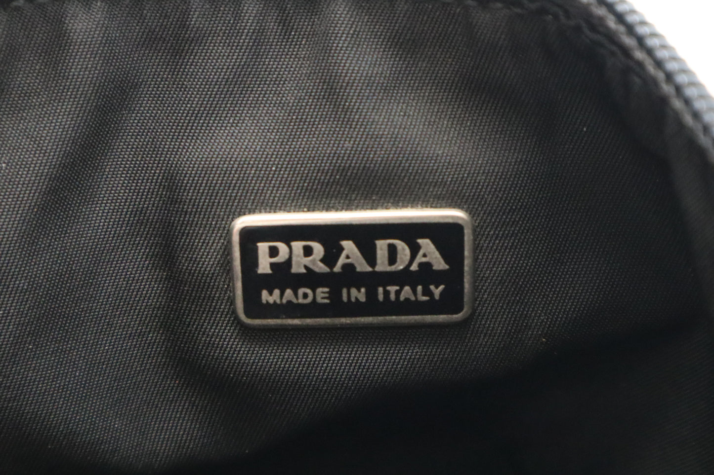 Prada Pochette in Black Nylon