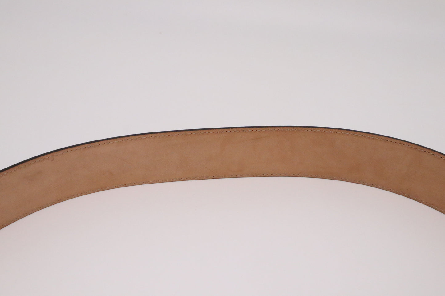 Gucci Heart Belt in Metallic Brown Guccissima Patent Leather