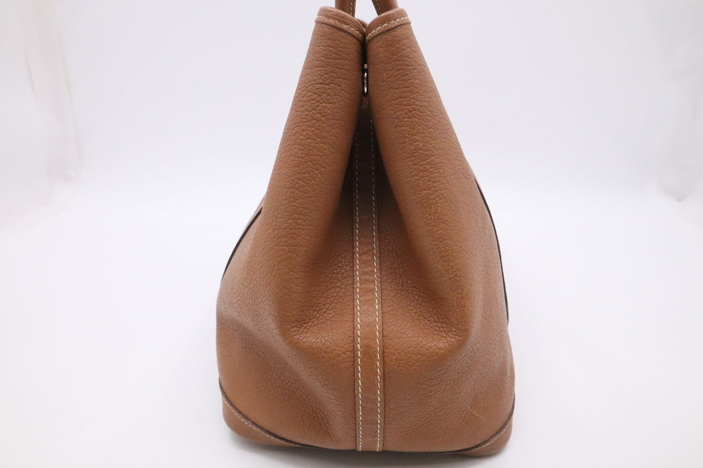 Hermes Garden Party 36 in Brown Leather