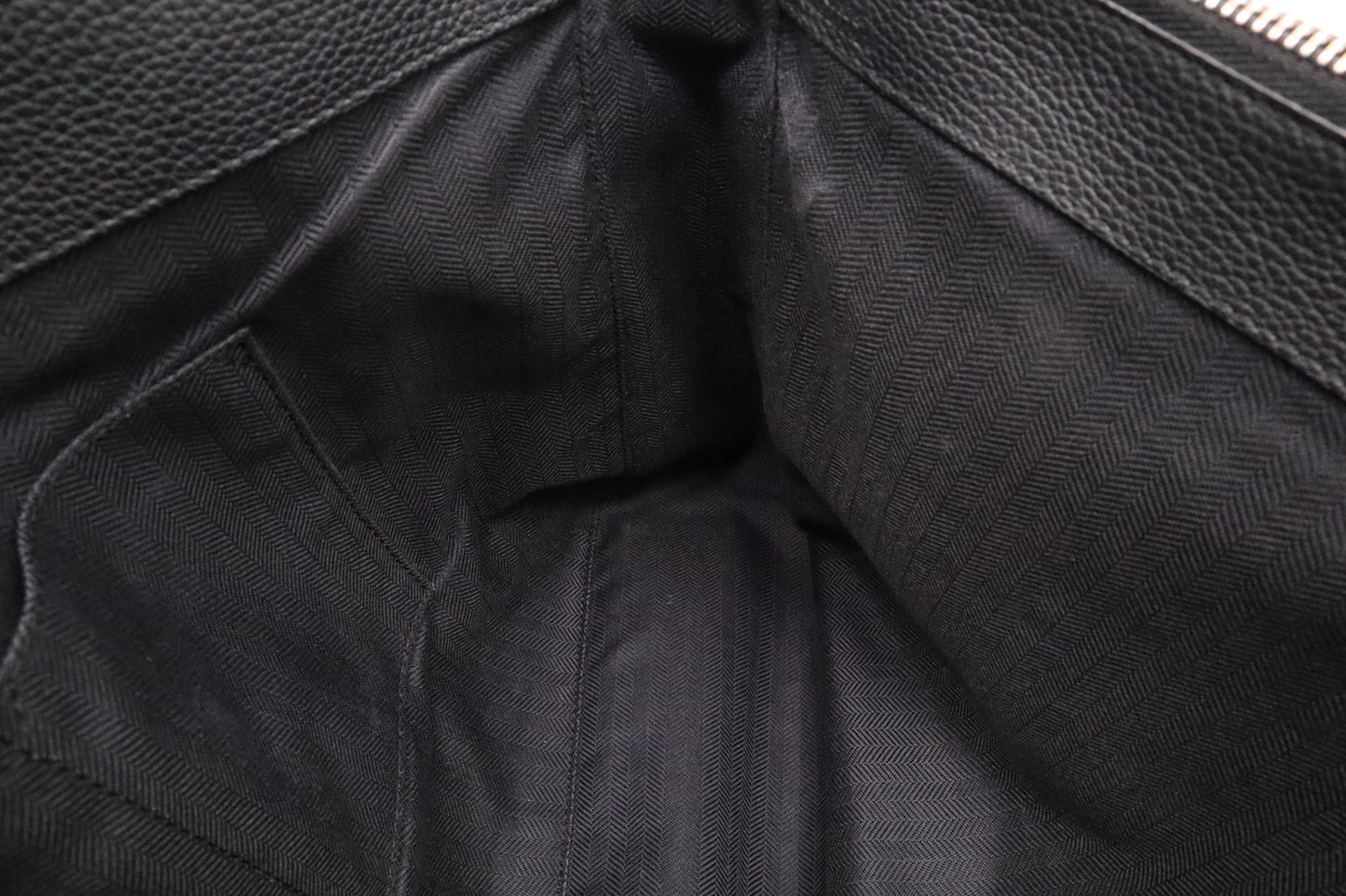 Loewe Puzzle Messenger Bag in Black Leather