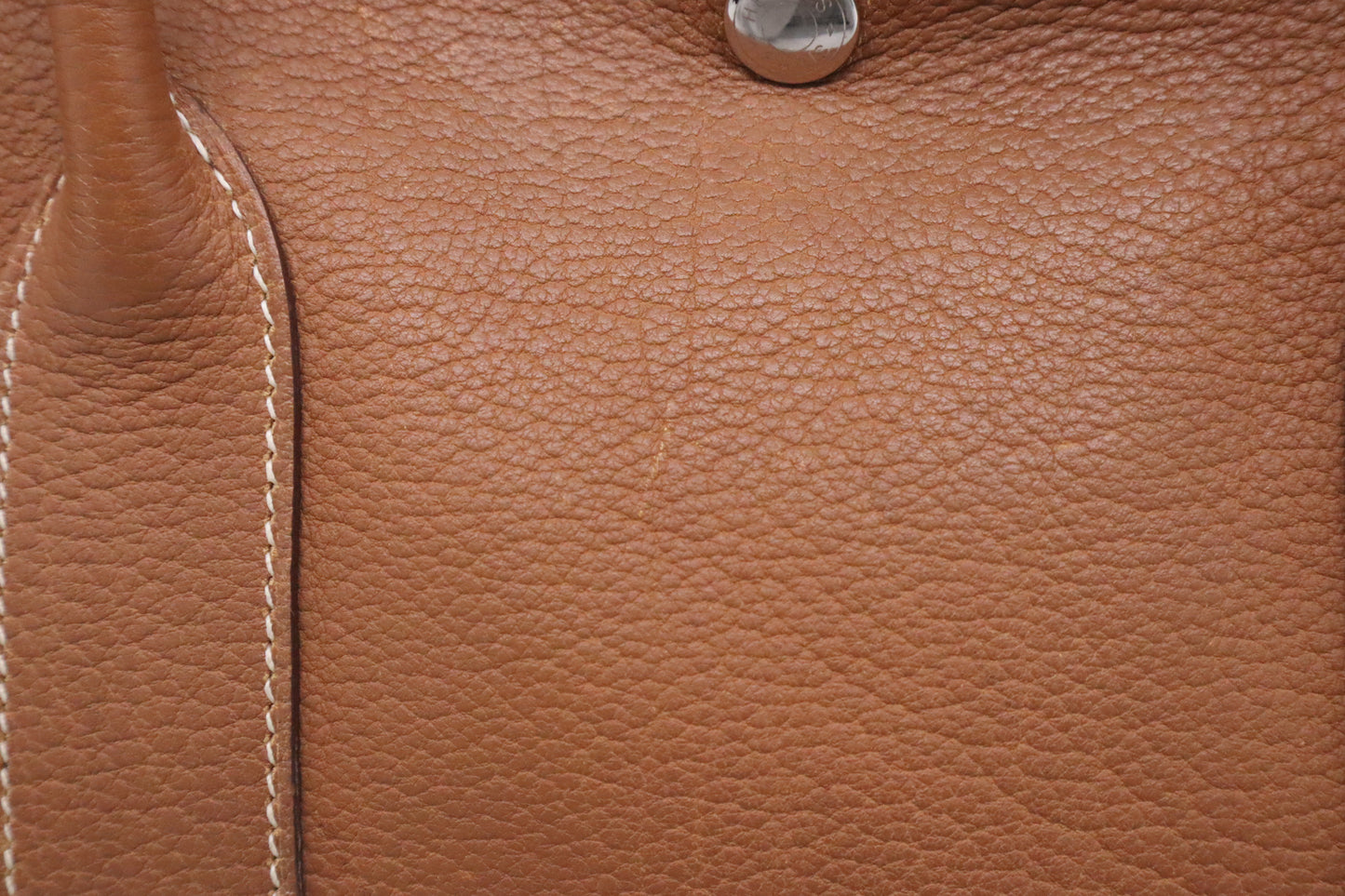 Hermes Garden Party 36 in Brown Leather