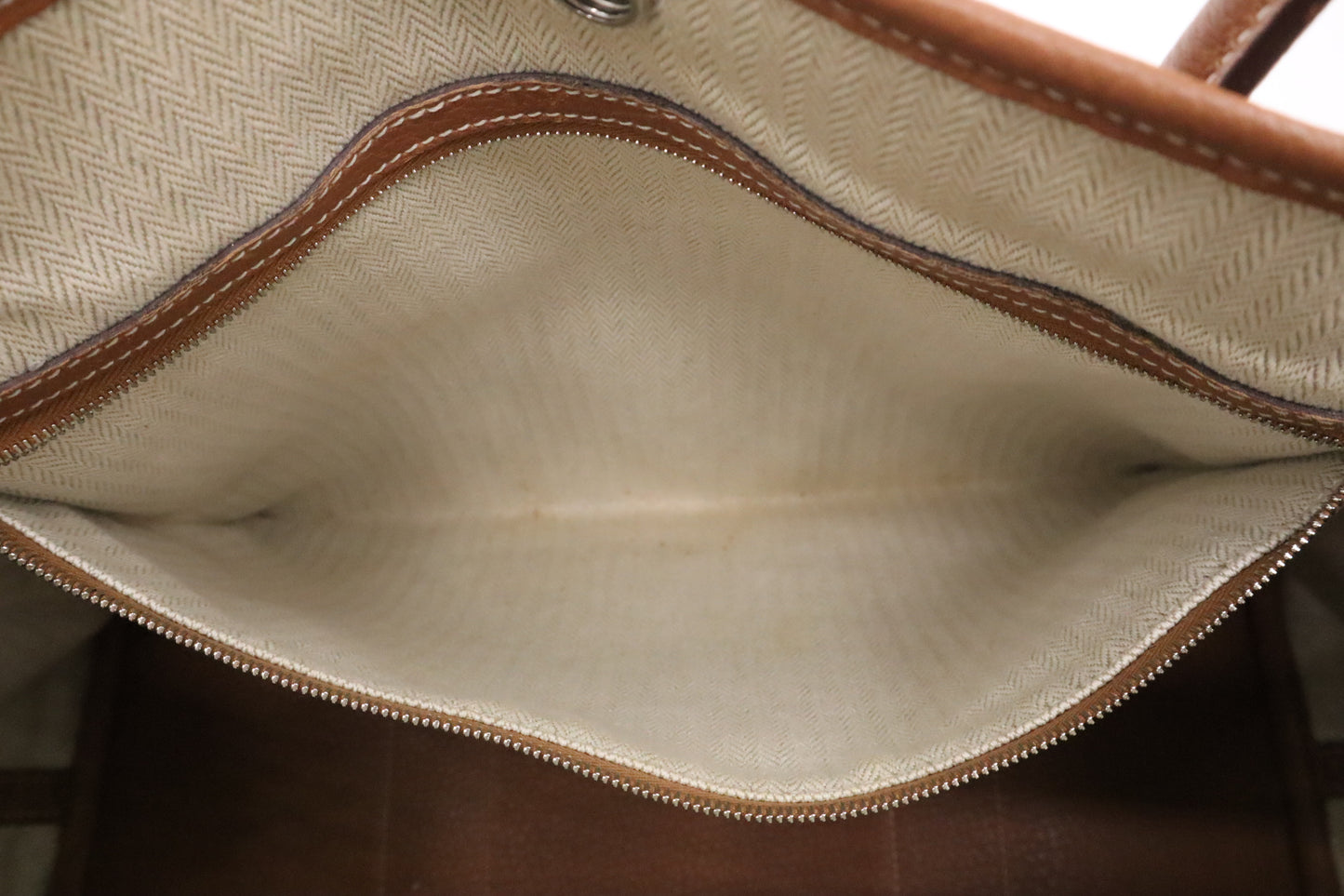 Hermes Garden Party 36 in Brown Leather