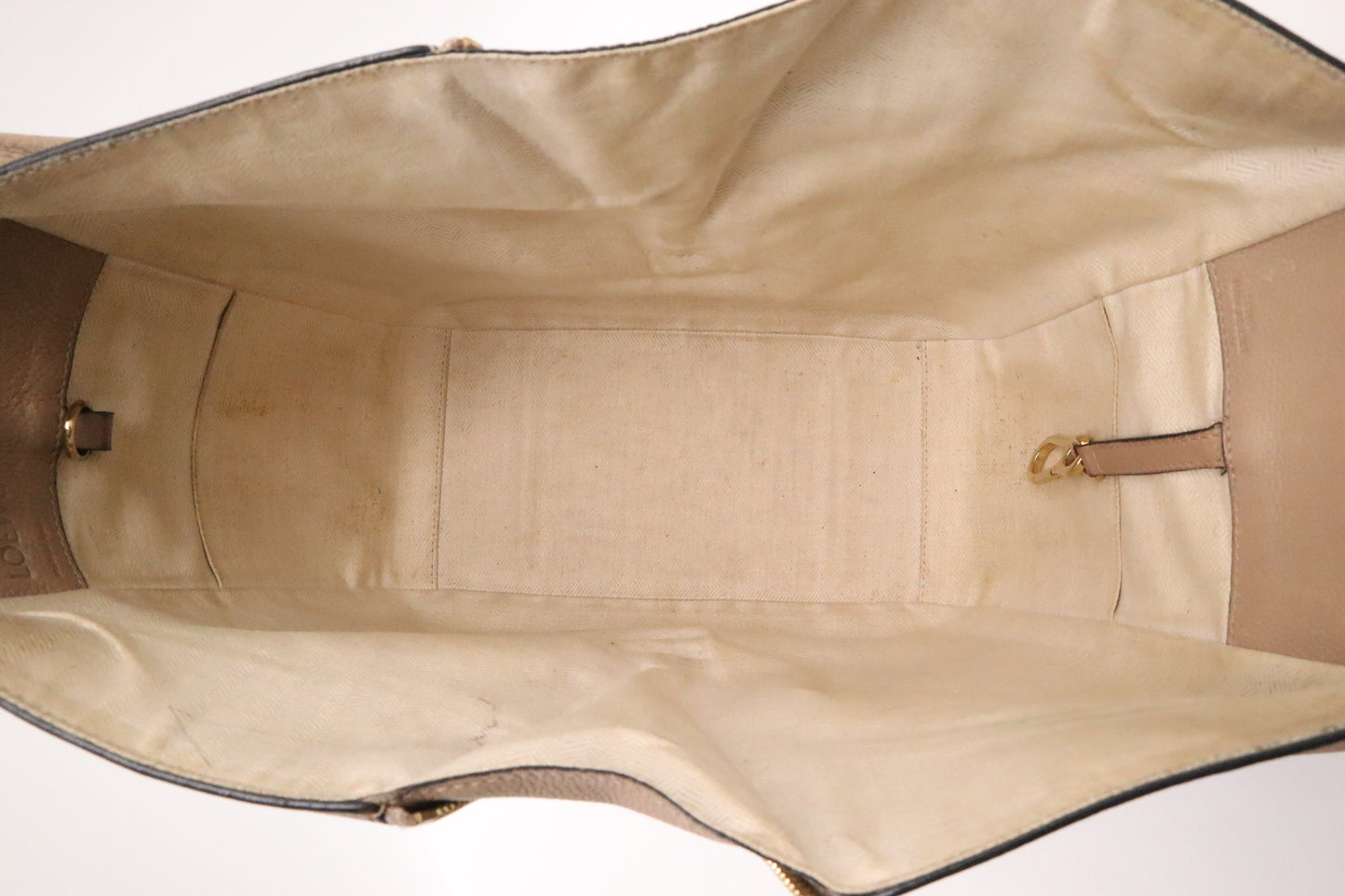 LOEWE Small Hammock Bag in Sand Leather