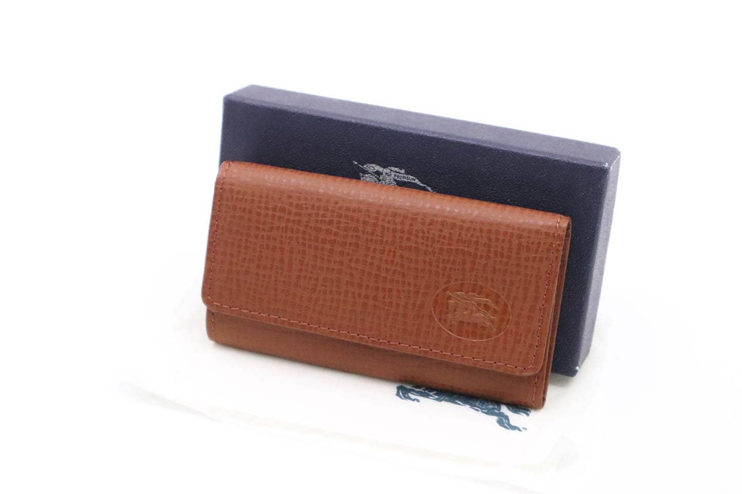 Burberry Key Case in Brown Leather