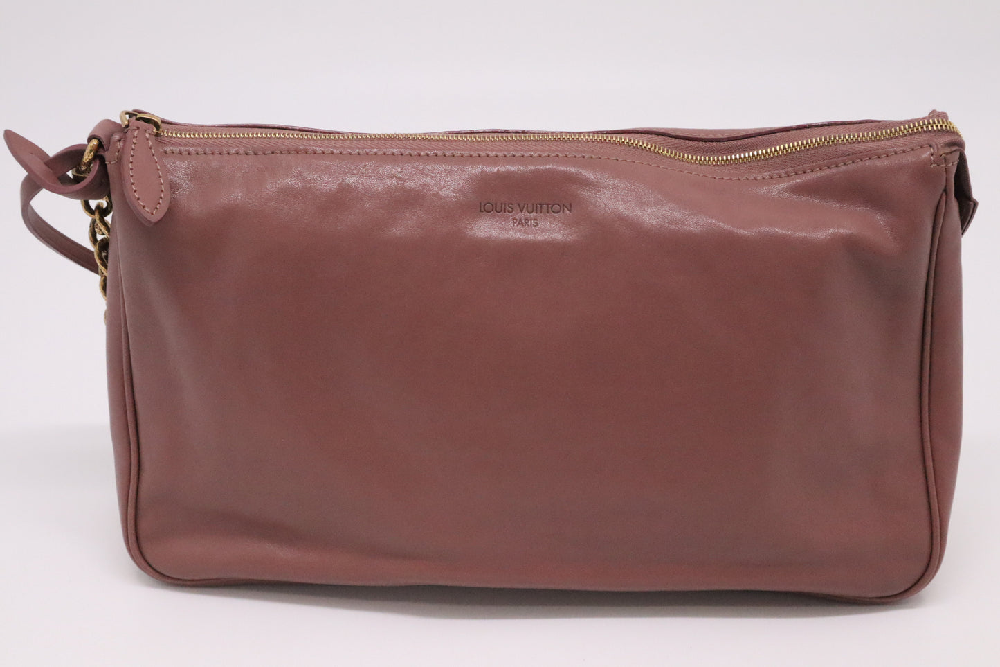 Louis Vuitton Cuir Boudoir Pochette Accessoires in Pink Leather