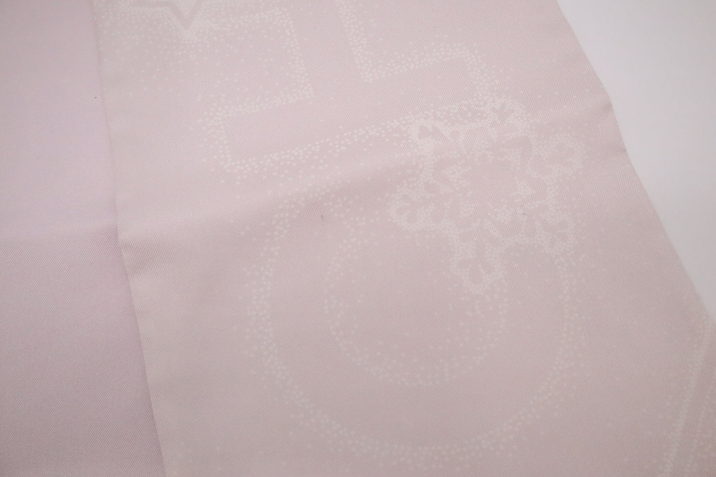 Chanel Snowflakes and Stars Scarf Tie in Pink Silk