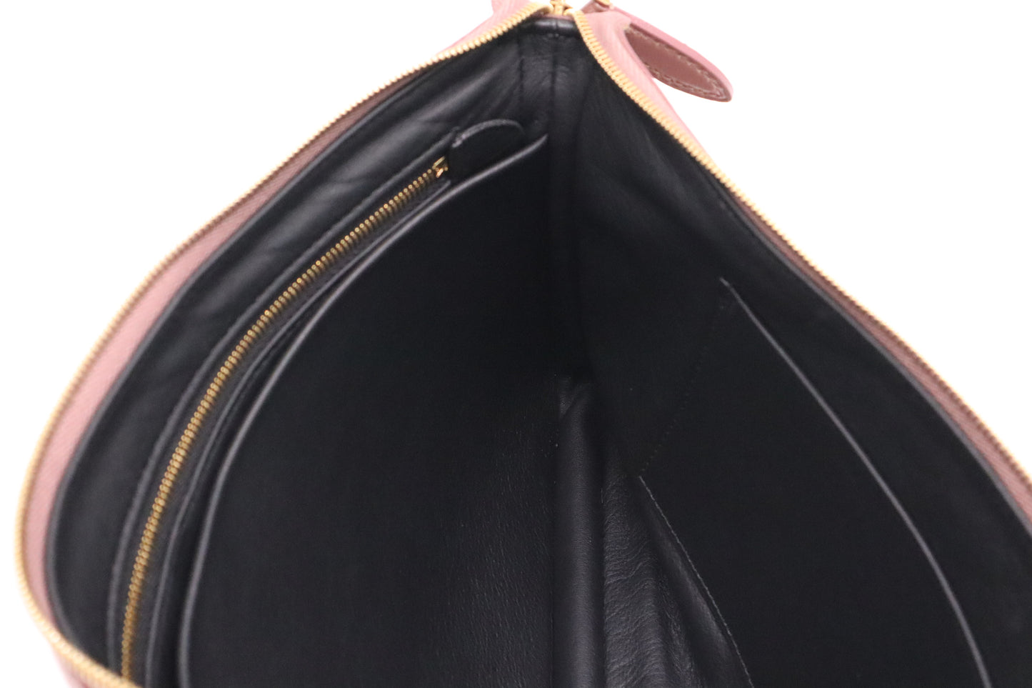 Louis Vuitton Cuir Boudoir Pochette Accessoires in Pink Leather