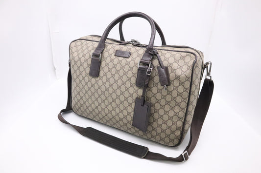 Gucci Travel Bag in GG Supreme Canvas