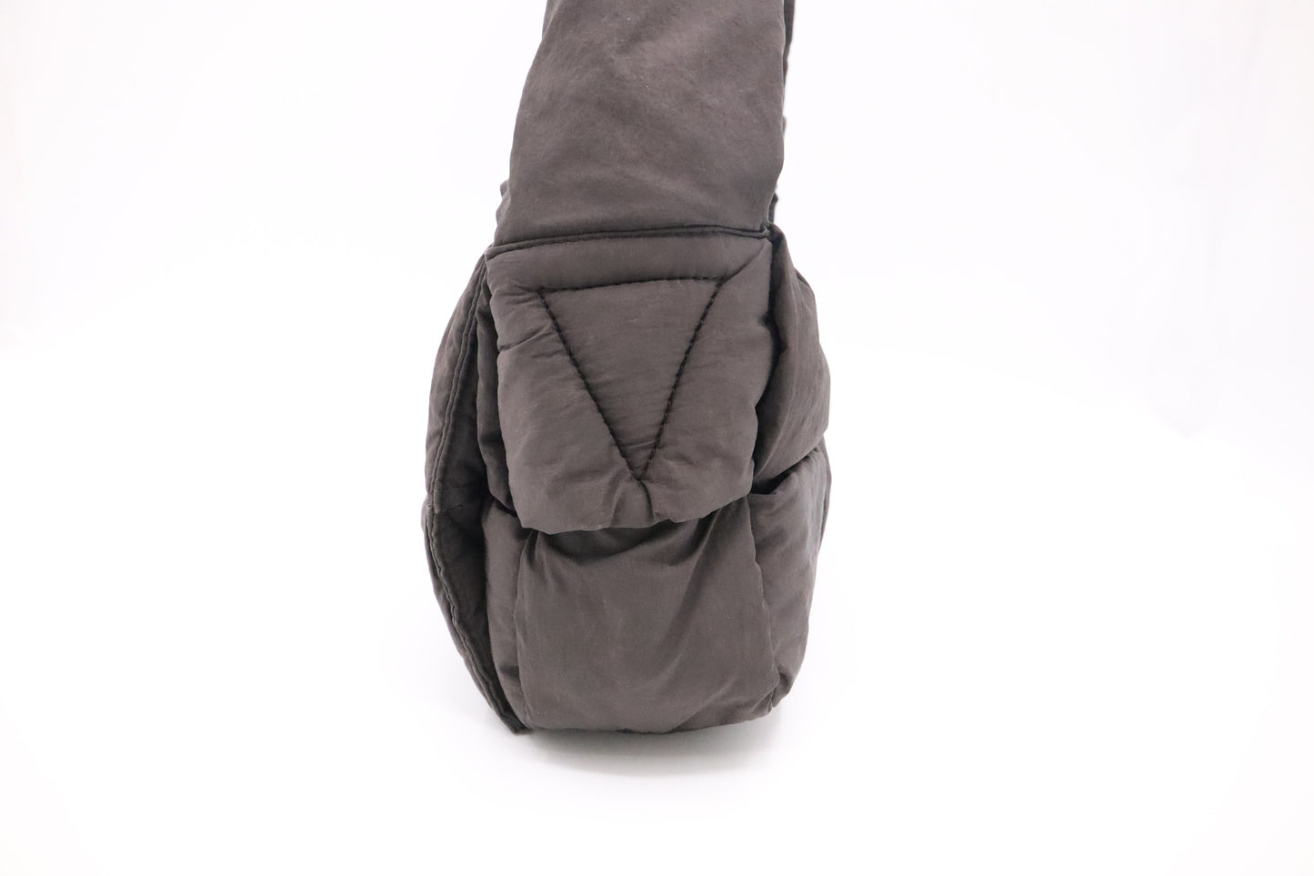 Bottega Veneta Padded Tech Cassette in Brown Nylon
