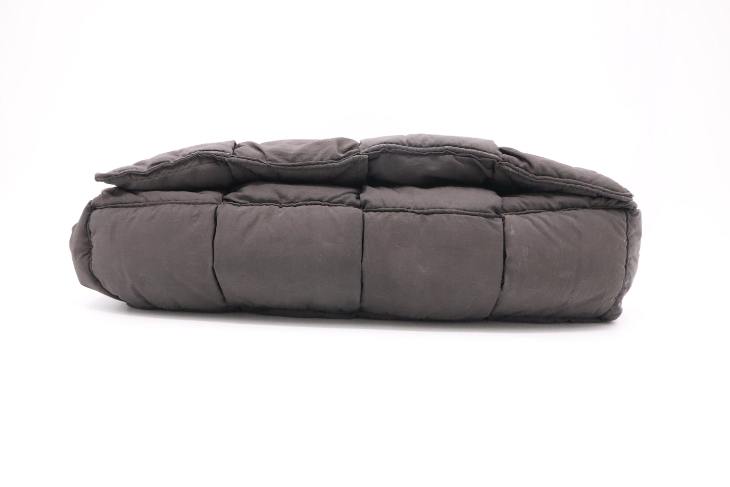 Bottega Veneta Padded Tech Cassette in Brown Nylon