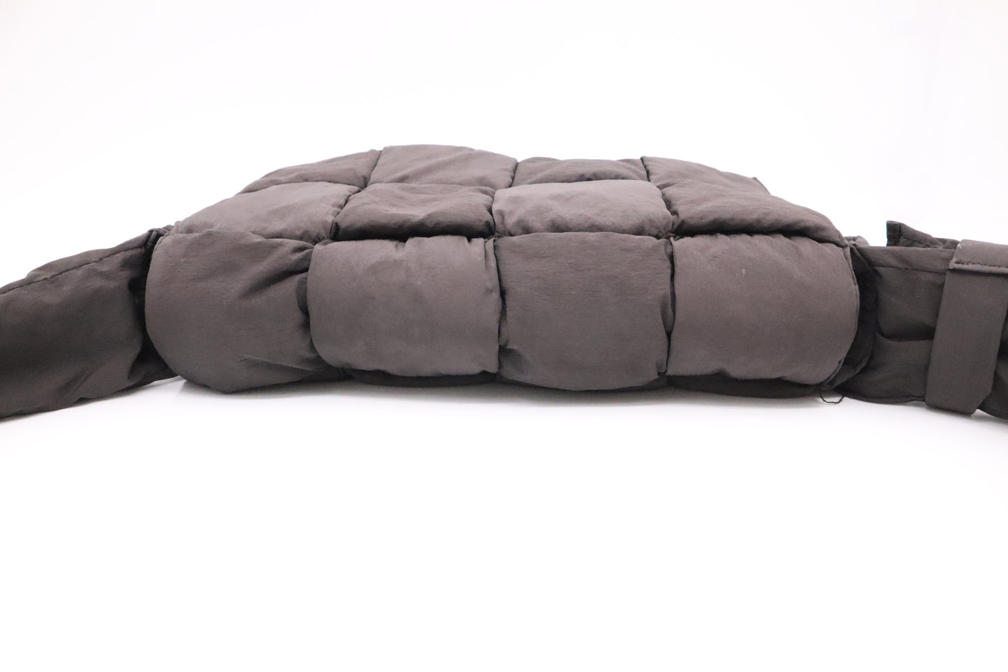 Bottega Veneta Padded Tech Cassette in Brown Nylon