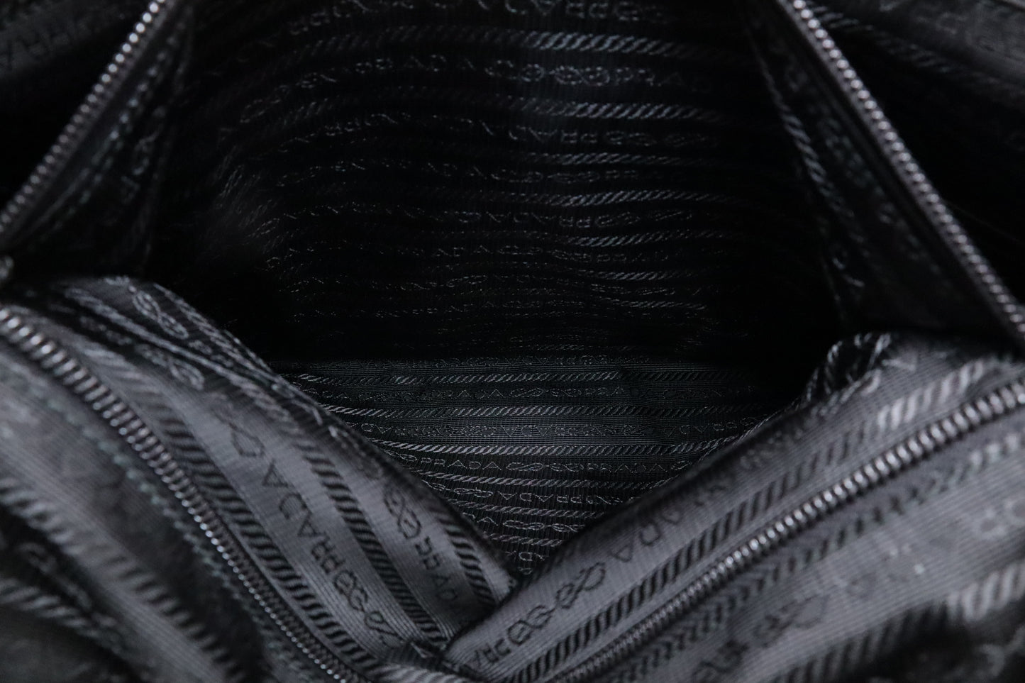 Prada Tote in Green Camouflage Nylon