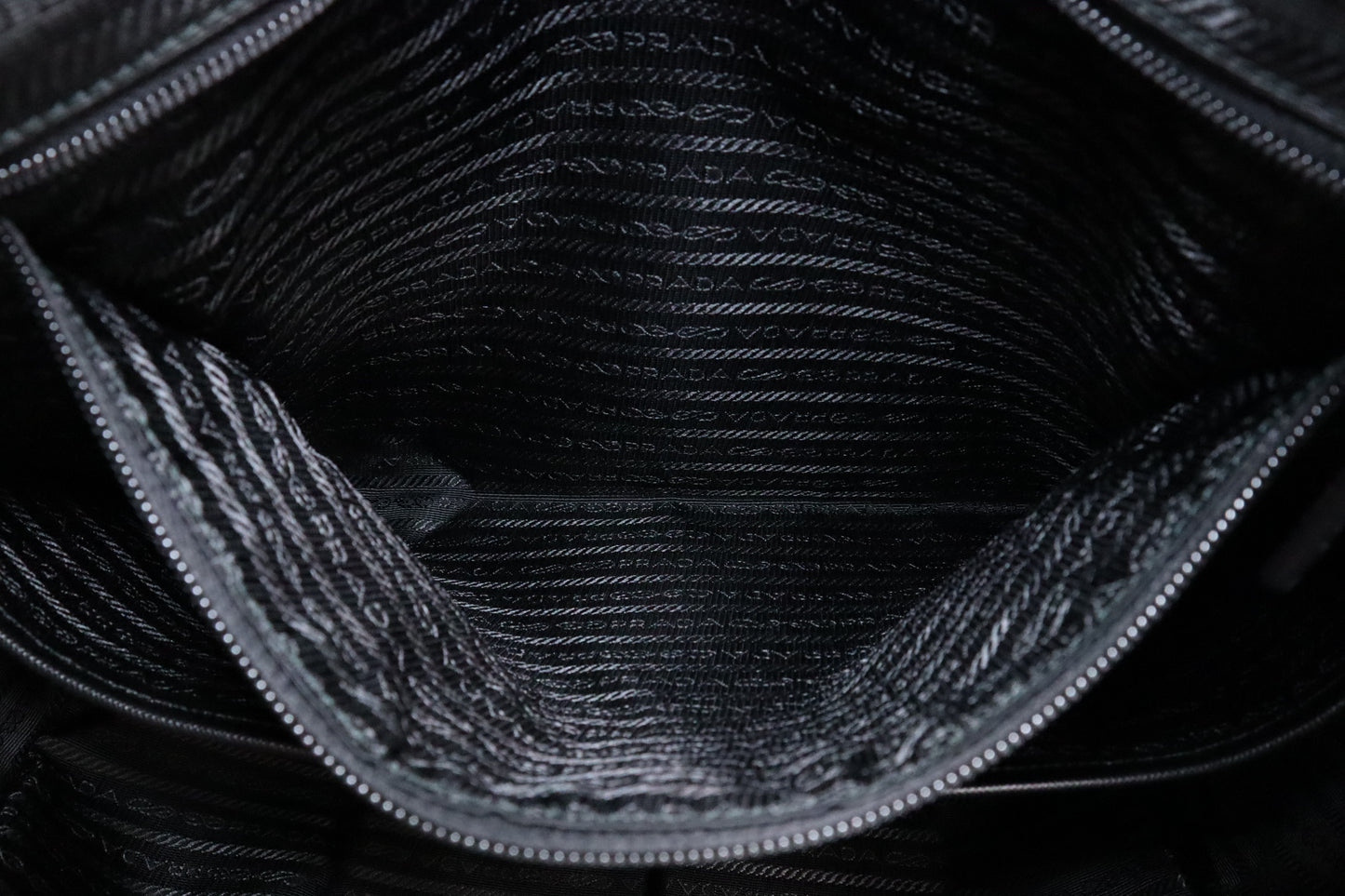 Prada Tote in Green Camouflage Nylon