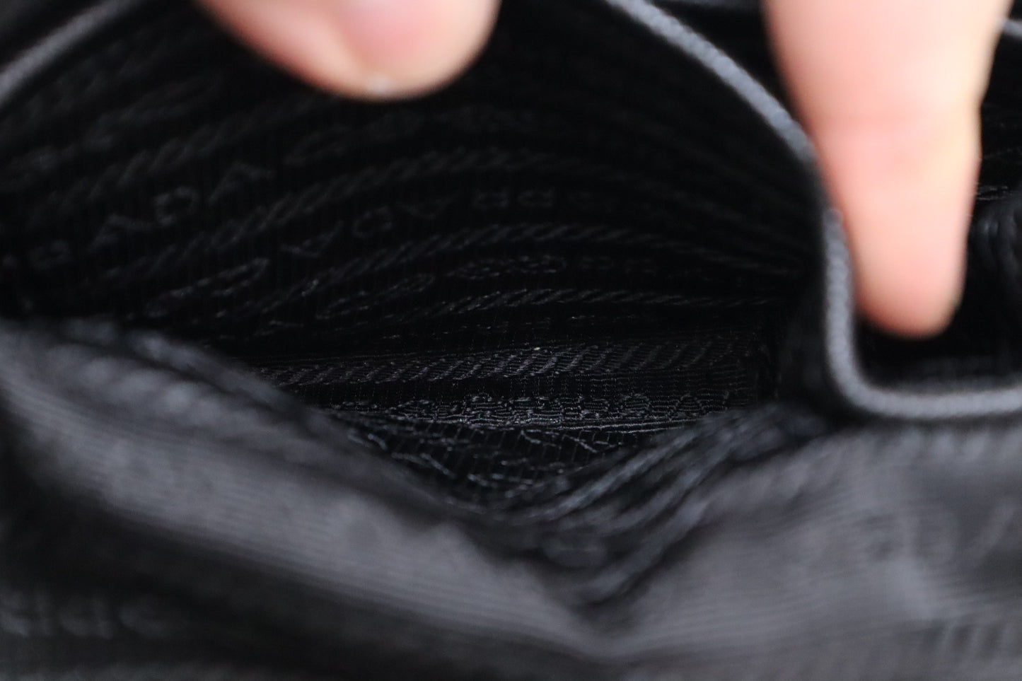 Prada Tote in Green Camouflage Nylon