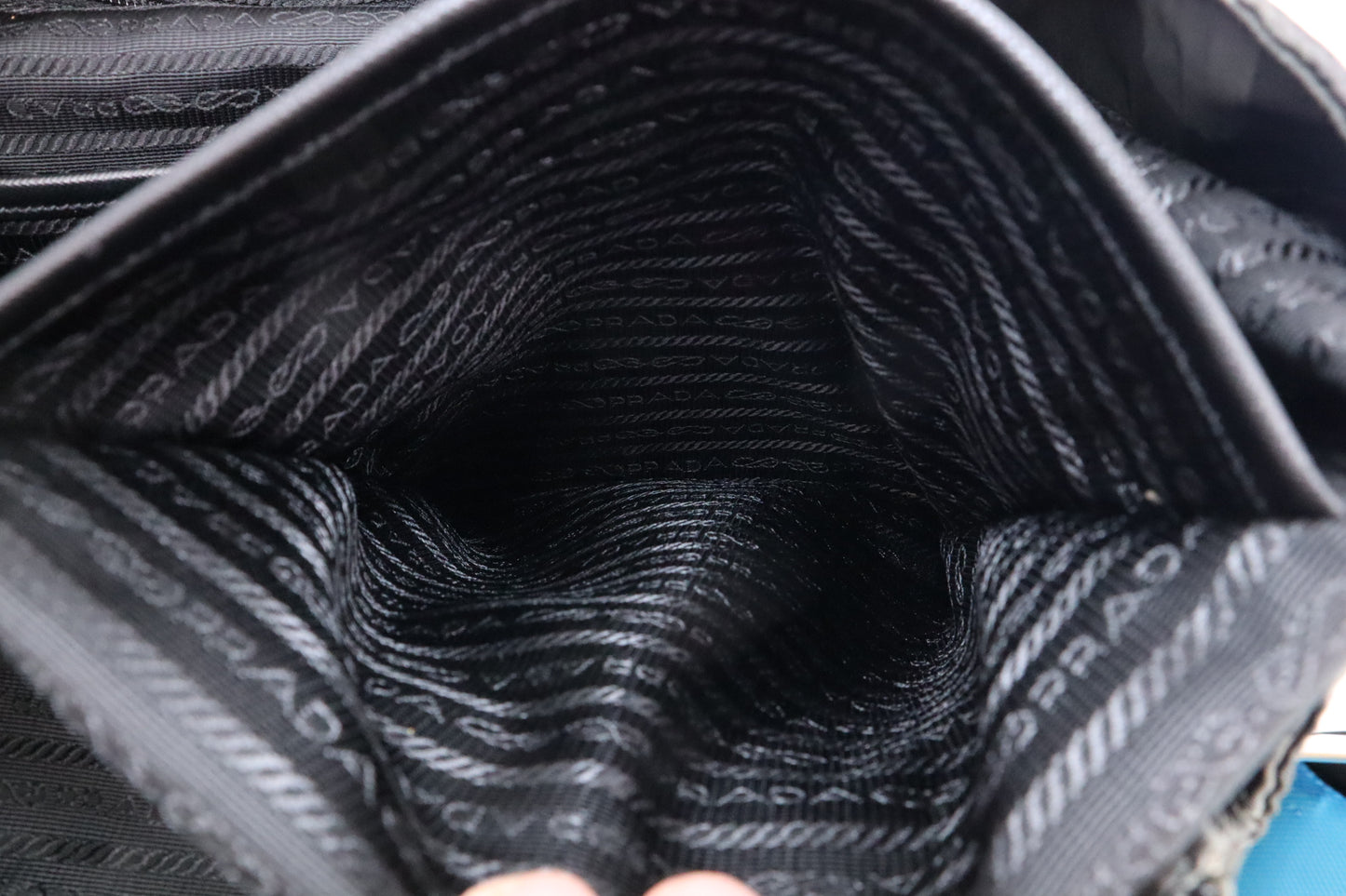 Prada Tote in Green Camouflage Nylon