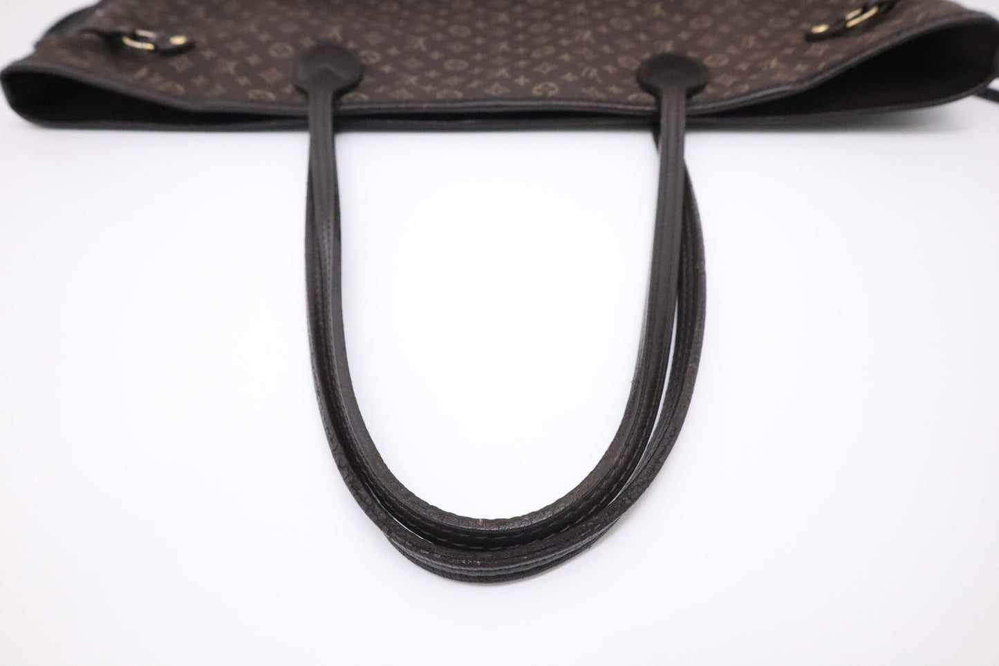 Louis Vuitton Mini Lin Idylle Neverfull MM Tote Bag in Ebene Monogram