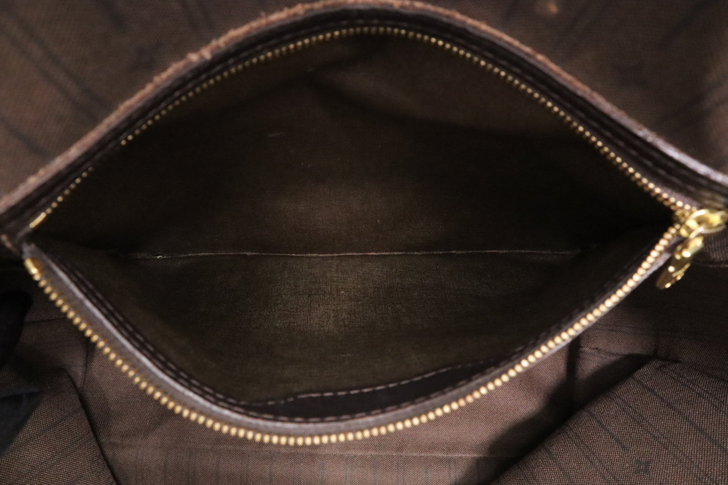 Louis Vuitton Mini Lin Idylle Neverfull MM Tote Bag in Ebene Monogram