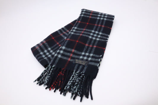 Burberry Scarf in Navy Cashmere