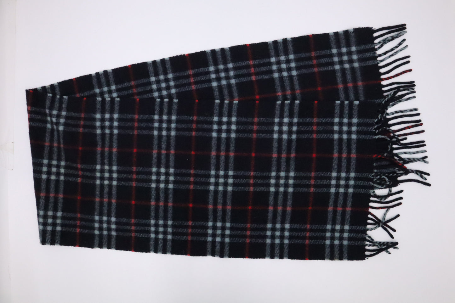 Burberry Scarf in Navy Cashmere
