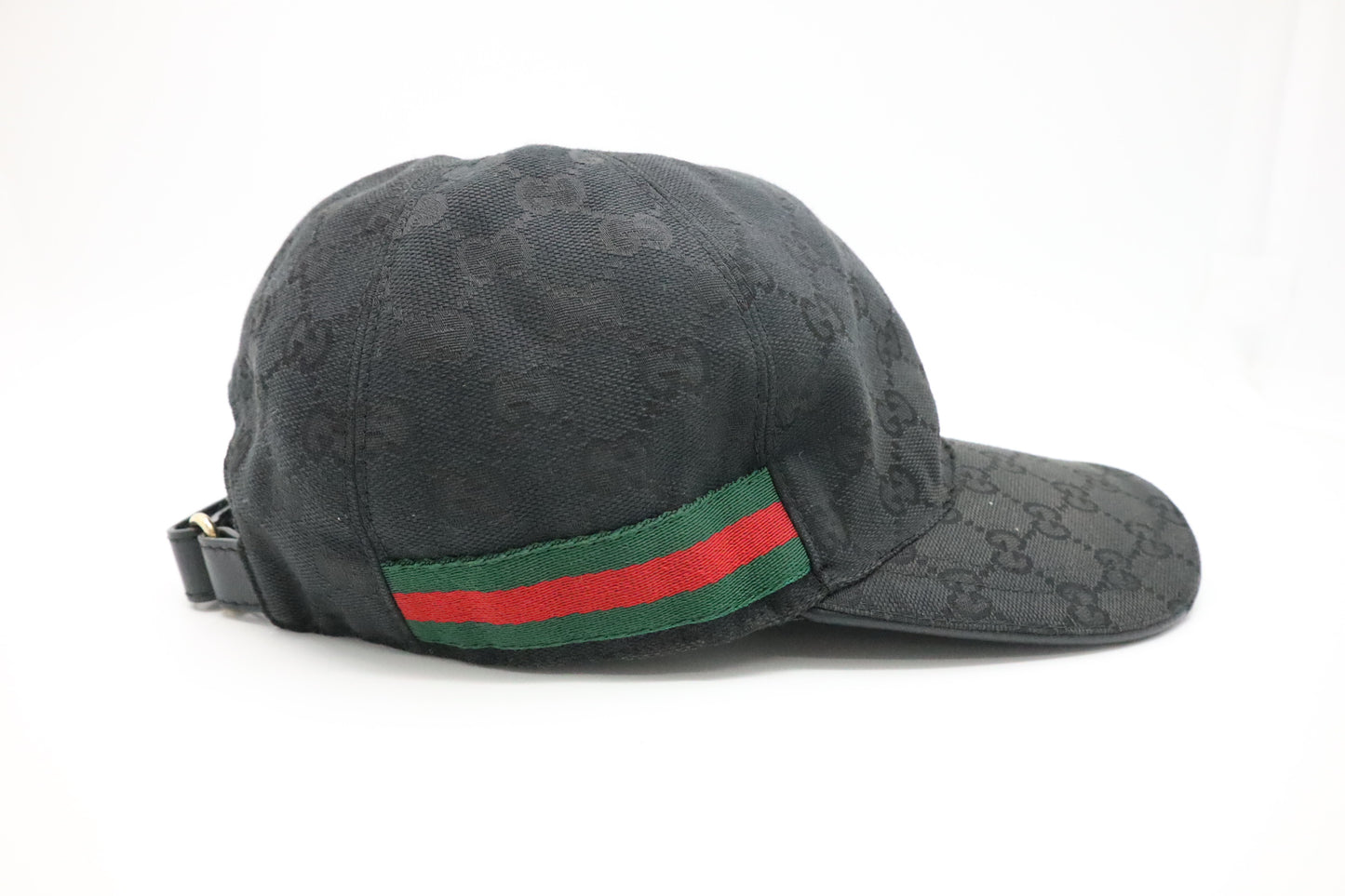Gucci Cap in Black GG Canvas