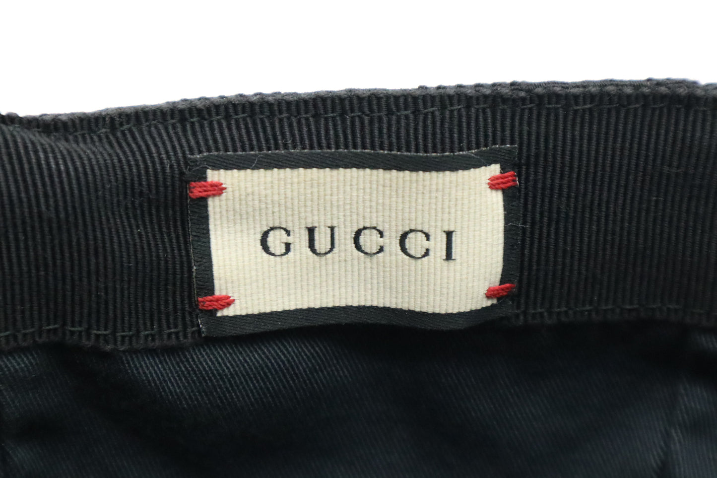 Gucci Cap in Black GG Canvas