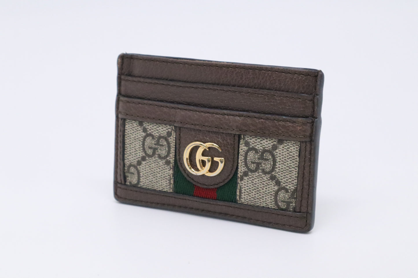 Gucci Card Case in GG Canvas