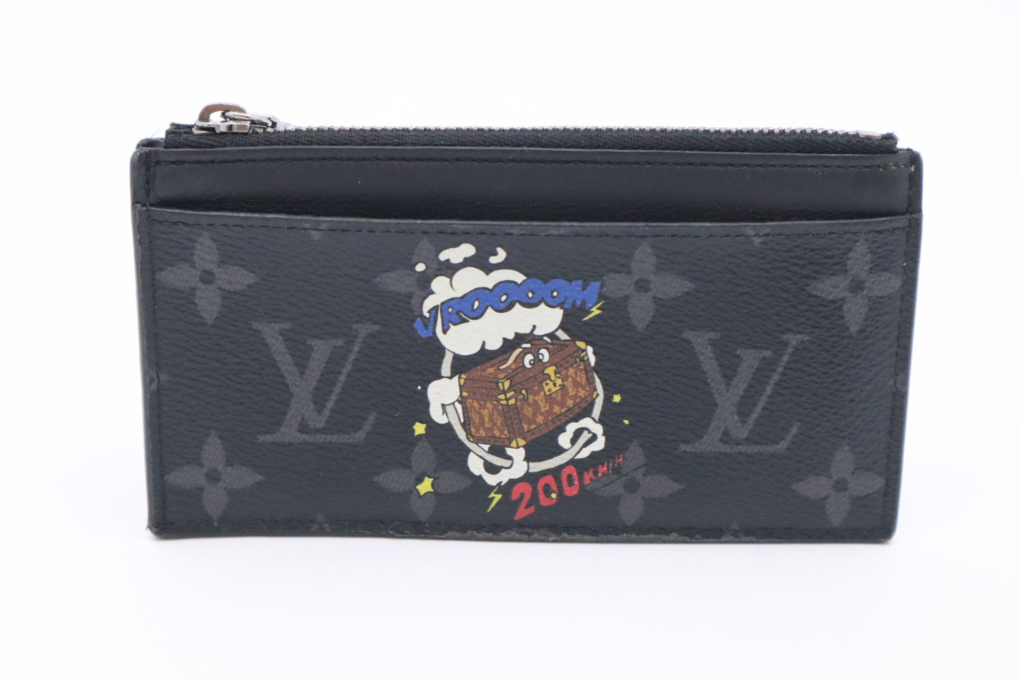 Louis Vuitton Vroom Trunk Card Holder in Eclipse Monogram Canvas