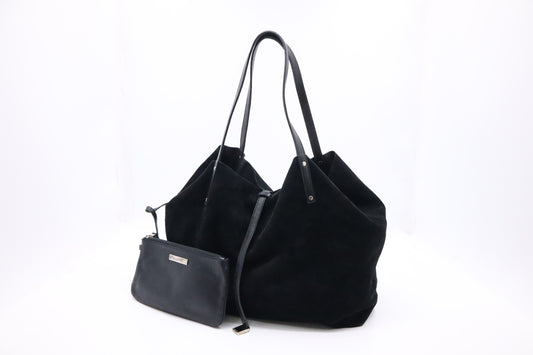 Tiffany & Co. Reversible Tote Bag in Black Leather