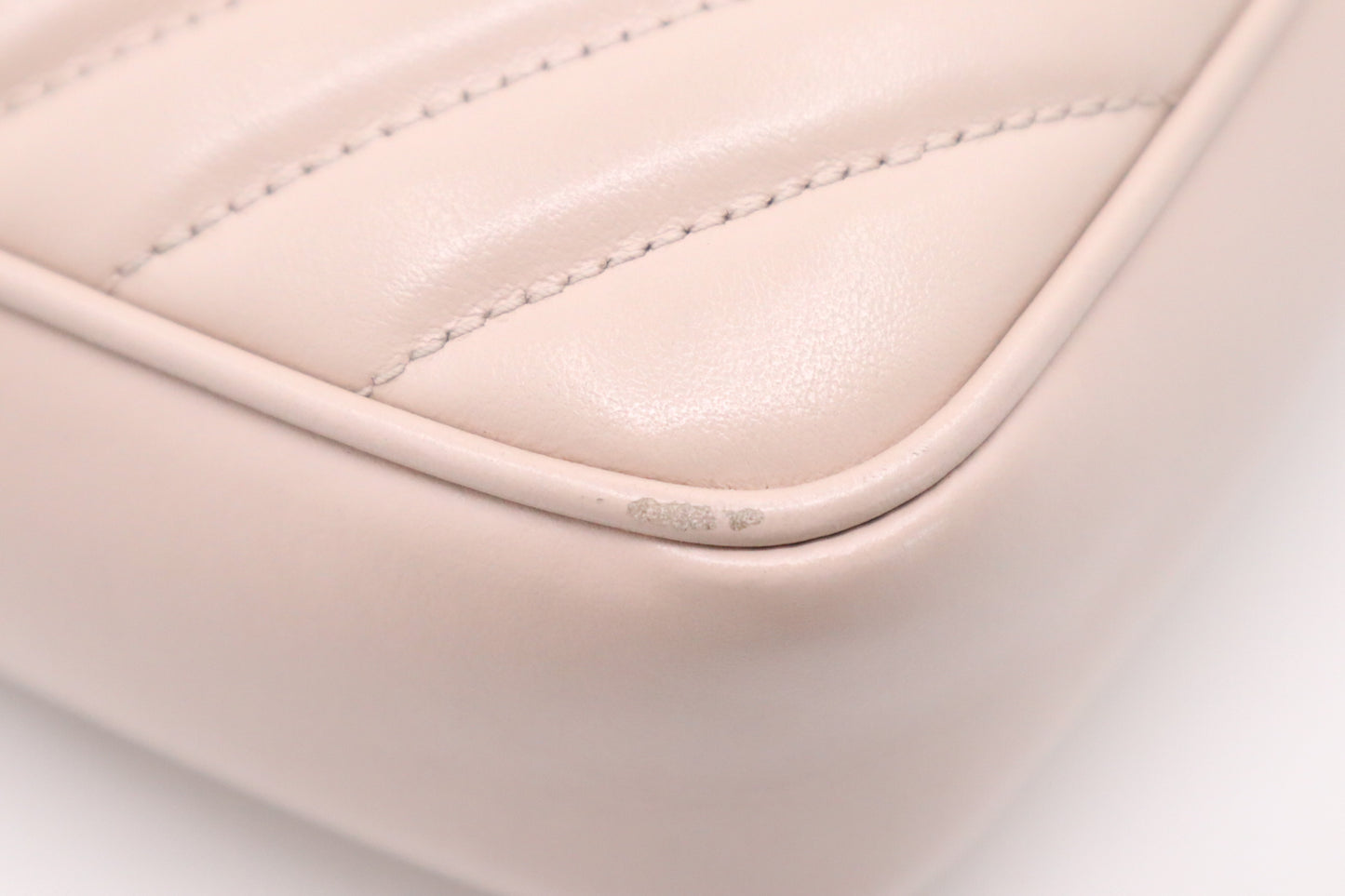 YSL Saint Laurent Lou Camera Bag in Nude Pink Leather