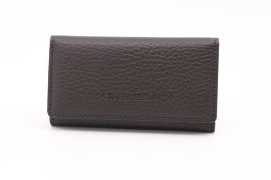 Burberry 4 Key Case in Brown Leather