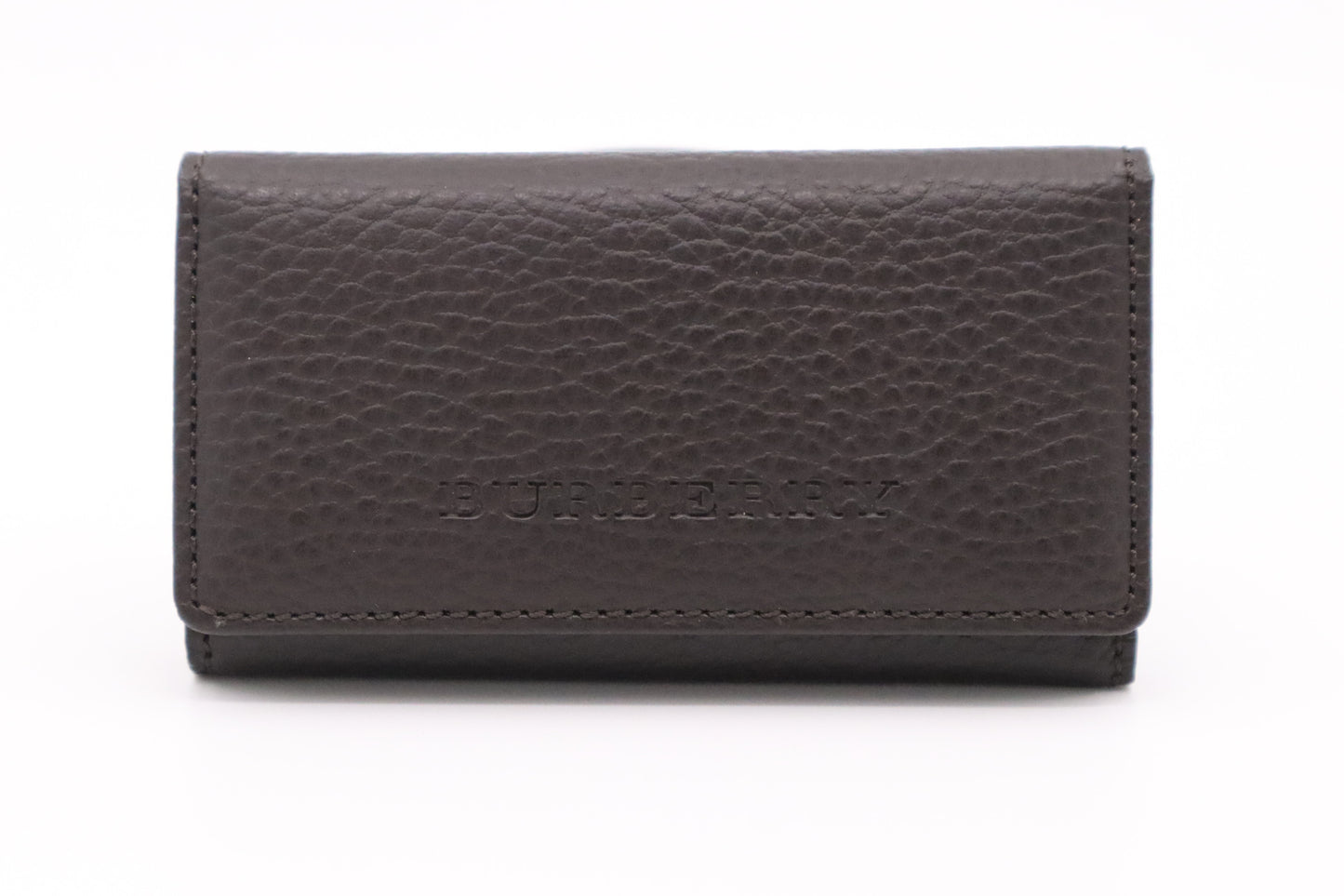 Burberry 4 Key Case in Brown Leather