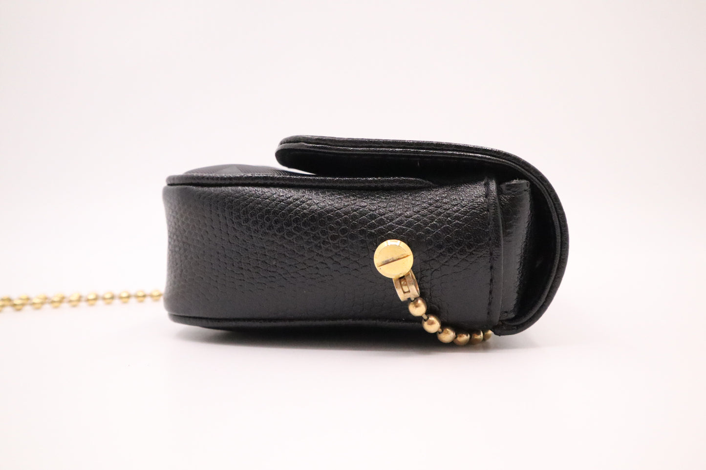 MCM Mini Crossbody Bag in Black Canvas