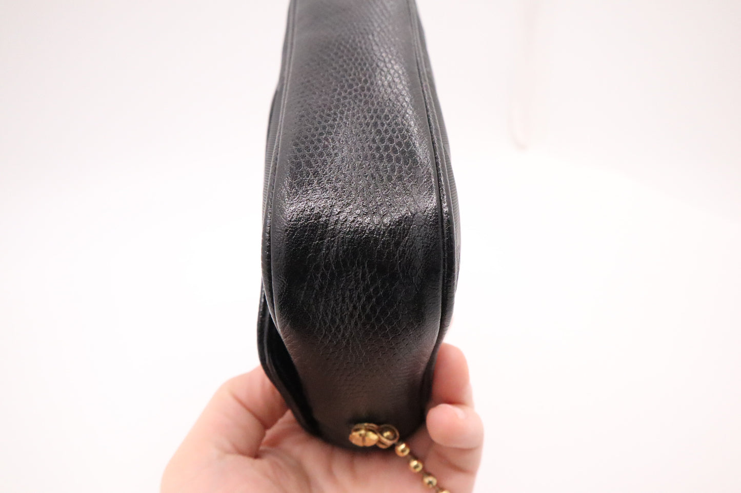 MCM Mini Crossbody Bag in Black Canvas